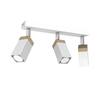 Laelamp Milagro Solo Sawn, 3xGU10, 40W, valge/puit