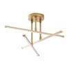 Laelamp Opviq Ledflower-13650, kuldne, 26 x 51 cm