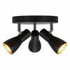 Laevalgusti Candellux Picardo, 29 x 29 cm, matt must