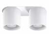 Laelamp Sollux Orbis 2, 2xGU10, 40 W, valge