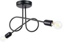 Laelamp Sollux Loop SL.1472, 2xE27, 15W, 230V, must