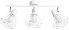Laelamp Sollux Artemis 3, SL.1104, 3xE14, 40W, 230V, valge