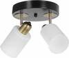 Laelamp Opviq Nomi, 120 W, E27, must/valge, metallkorpus