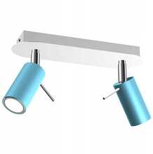 Laelamp Milagro Preston, 2xGU10, 40W, 230V, sinine