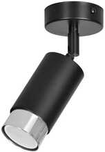 Laelamp Emibig Hiro 1, 10 W, GU10, Black-Chrome