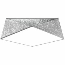Laelamp Sollux HEXA 45, 3xE27, 60 W, hõbedane