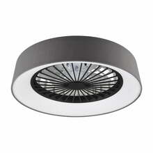 Laeventilaator Trio Farsund, R62662111, LED, 30 W, 3000-6500 K, 47 cm, hall