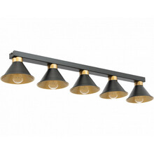 Laelamp Eltap Detmer, 17x100x14 cm, 15 W, E27, must