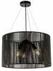 Ripplaevalgusti GTV Foresto 5772, 3*E27, 40W, dia. 50 cm, must