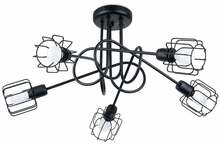 Lühter Sollux Beluci, 5xE14, 40W, must