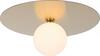 Laelamp Italux Simao, PLF-201923-1, G9, kuldne