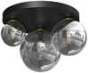Laelamp Domoletti Bursa MLP8417, 3xE14/E27, must/kuldne