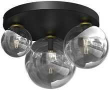 Laelamp Domoletti Bursa MLP8417, 3xE14/E27, must/kuldne