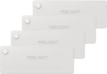 LED sahtlivalgusti Yeelight YLCTD001, laetav aku, USB-C, 4 tk, 0,15W, 2700K