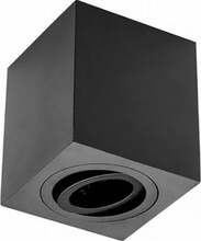 Laelamp Gtv Sensa OS-SEN5097KWCZ-00, alumiinium, 90x90x115 mm, IP20, 50W, nelinurkne, must