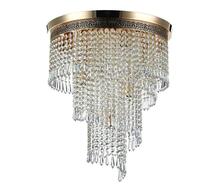 Laelamp Maytoni Cascade DIA522-CL-07-G, 7xE14, 60W, kuldne, kristallidega