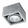 Laelamp Sollux Quatro 1, 1xGU10, 40W, helehall, betoon