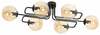 Laelamp Emibig Brendi 6A Black/Honey, E14, 6 x 10 W