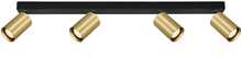 Laevalgusti Italux Nesto SPL-23436-4-BK-GD