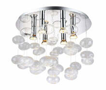 Laevalgusti Azzardo Luvia, 6xGU10, 40W, 230V, kroom