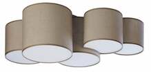 Laelamp TK Lighting Mona, 5xE27, 75 W, 15W LED, naturaalne puit