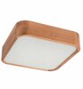Laelamp Lamkur Oak Square 48871, 2xE27, 15W, 35x35 cm, tamme värvi