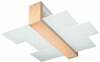 Laelamp Sollux Feniks 2, 2xE27, 60W, naturaalne puit