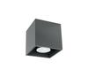 Laelamp Sollux Quad 1, 1xGU10, 10W, antratsiit