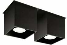 Laelamp Sollux Quad SL.0063, 2xGU10, 40 W, must