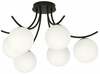 Laelamp Emibig Boston 6 Black/Opal, E14, 6 x 10 W