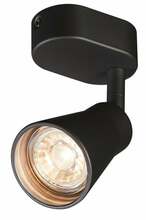 Laelamp SLV Avo 1000886, GU10, 50W, must