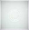 Laevalgusti Candellux Lux, 16 W, LED, 4000 K, valge, 29 x 29 cm