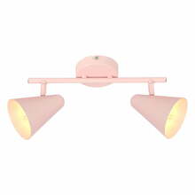 Laelamp Candellux Amor, 2xE14, 40 W, roosa, 42 x 10 cm