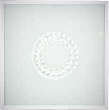 Laevalgusti Candellux Lux, 16 W, LED, 4000 K, valge, 29 x 29 cm