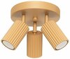 Laelamp Sollux Karbon SL.1563, 3xGU10, 10W, kuldne