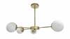 Laelamp Candellux MATI, 4xG9, 20W, kuldne