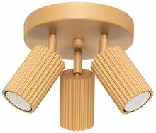 Laelamp Sollux Karbon SL.1563, 3xGU10, 10W, kuldne