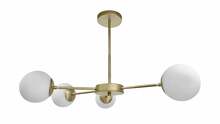 Laelamp Candellux MATI, 4xG9, 20W, kuldne