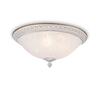 Laelamp Maytoni Pascal C908-CL-03-W, 3xE27, 40W, valge kuldsete detailidega