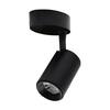 Laevalgusti Tope Tela, LED, 10 W, 3000 K, must, 106 x 79 x 50 mm