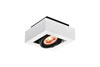 Laelamp GTV Loid, 4632, AC220-240V, 50/60 Hz, IP20, 18,5 x 18,5 cm, valge
