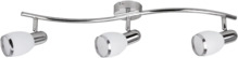 Laevalgusti Rabalux Elite 6062, 3xE14, 40W, 230V, kroom, 180 x 600 x 80 mm