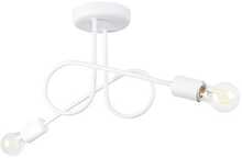 Laevalgusti Sollux Loop SL.1471, 2xE27, 15W, 230V, valge