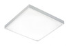 LED laevalgusti GTV Altar LD-ALT24W-NW-80, 24W, 4000K, 295x295 mm, hõbedane