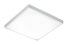 LED laevalgusti GTV Altar LD-ALT24W-NW-80, 24W, 4000K, 295x295 mm, hõbedane