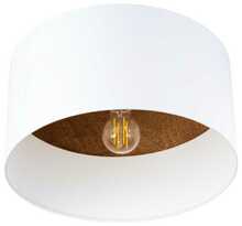 Laelamp Sollux Telesto SL.1392, 1xE27, 15W, 230V, diameeter 35 cm, valge/tumepruun