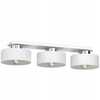 Laevalgusti Luminex Marti, 9842, 3xE27, 15W, 230V, valge/kroom