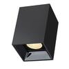 LED kohtvalgusti Tope Tanga, 12 W, 3000 K, 1080 lm, must, 7,5 x 7,5 x h13 cm