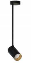 Laevalgusti Nowodvorski Mono Long M 7674, GU10, 10 W, must/kuldne