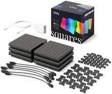 Nutikad LED paneelid Twinkly Squares, 6x64 RGB, Wi-Fi, 16x16 cm, komplekt
